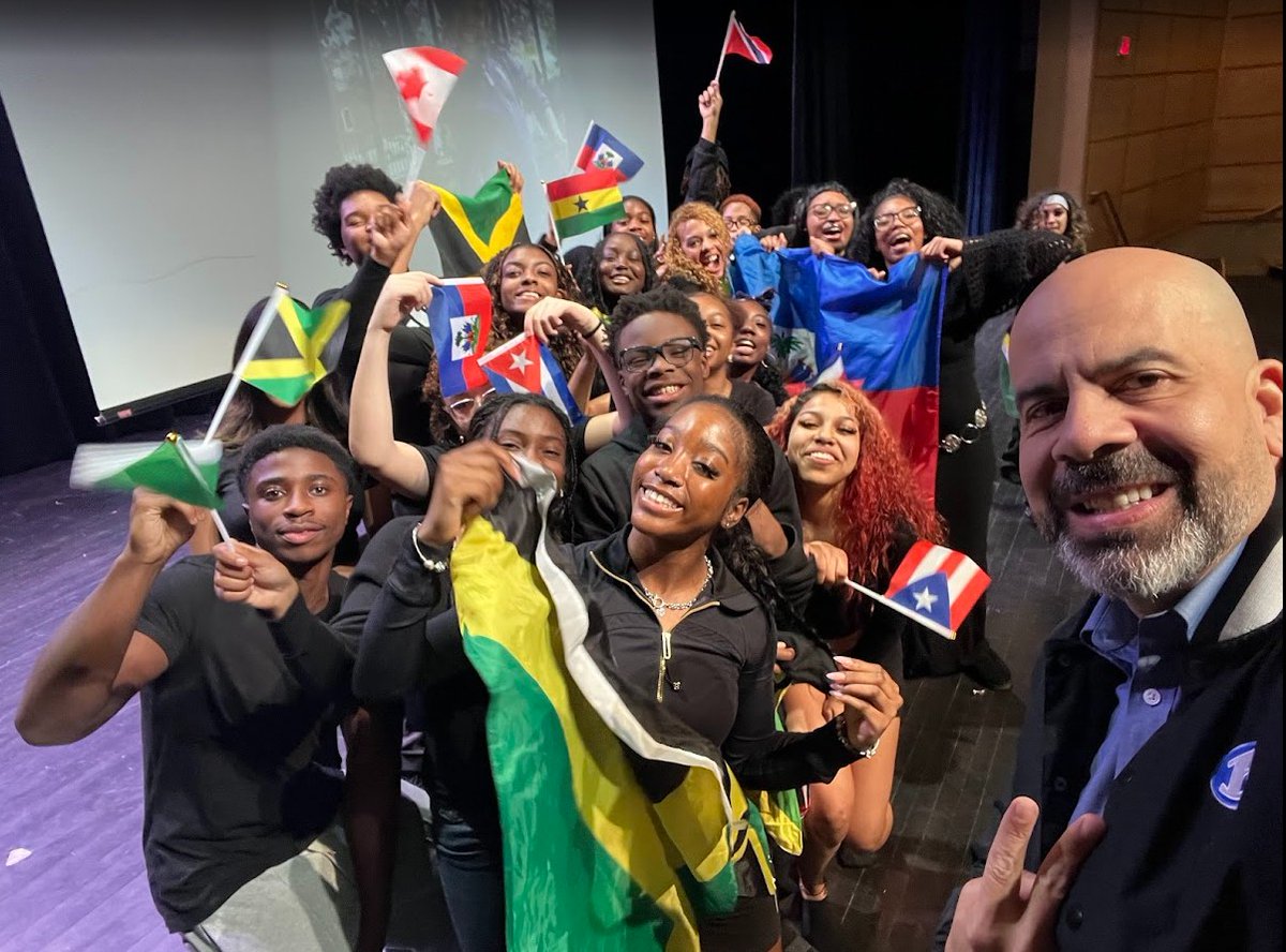 MrTonySantana's tweet photo. Attended the student-hosted Black History Month celebration at BHS. A powerful culminating event honoring history, culture, & voice through poetry, song, and dance. A meaningful reminder of the importance of education, empowerment, & living our Clipper PRIDE values. #clipperpRIDE https://t.co/s6i14T3hMJ