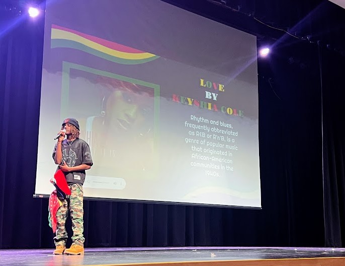 MrTonySantana's tweet photo. Attended the student-hosted Black History Month celebration at BHS. A powerful culminating event honoring history, culture, & voice through poetry, song, and dance. A meaningful reminder of the importance of education, empowerment, & living our Clipper PRIDE values. #clipperpRIDE https://t.co/s6i14T3hMJ