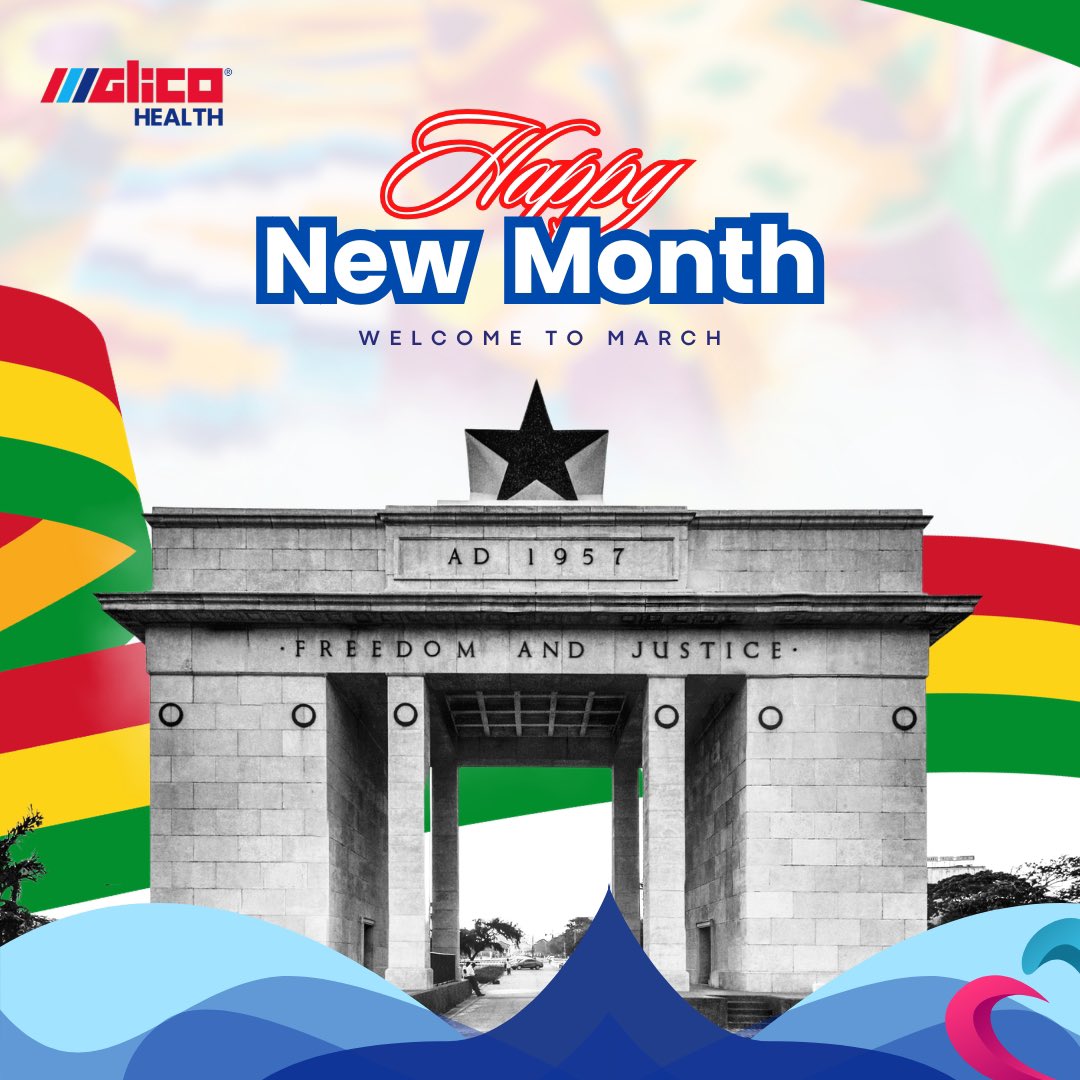 GLICOHealth's tweet image. March in 🇬🇭 hits different.
Freedom. Growth. Fresh starts.

Secure your health. Protect your peace. 💙
#HappyNewMonth #IndependenceMonth #GLICOHealth #HealthInsuranceGH #FreedomAndJustice