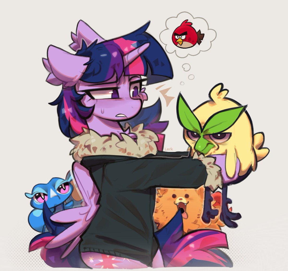 who are you?
#mlp x #pokemon