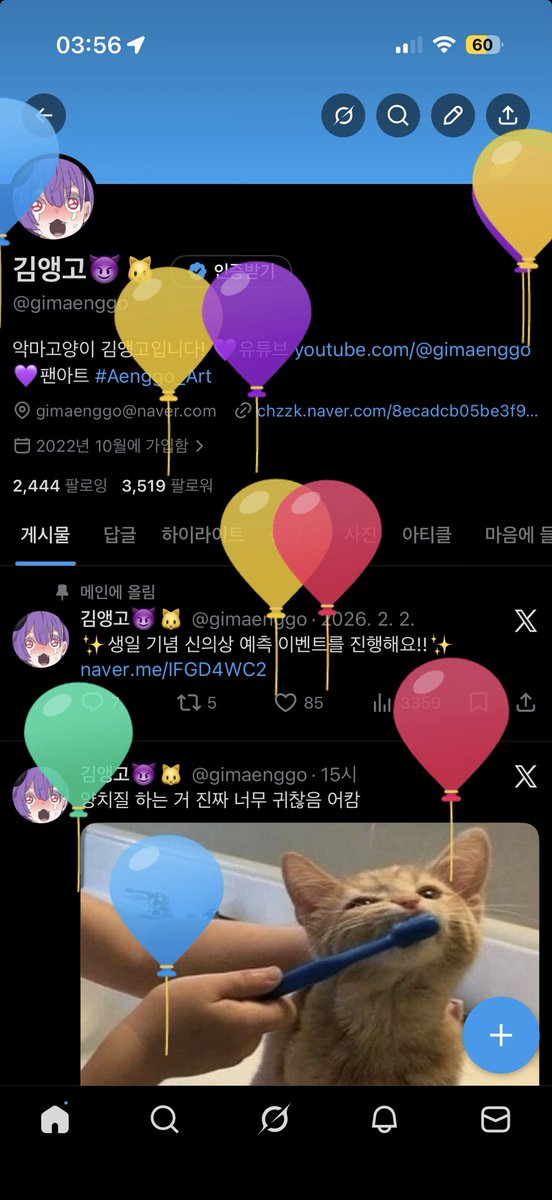 김앵고😈🐱 tweet media