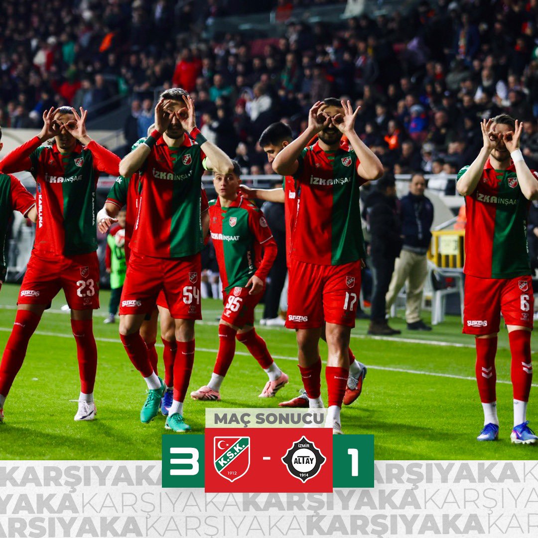 ALSANCAK’TA 3 PUAN BİZİM 👊💚❤️