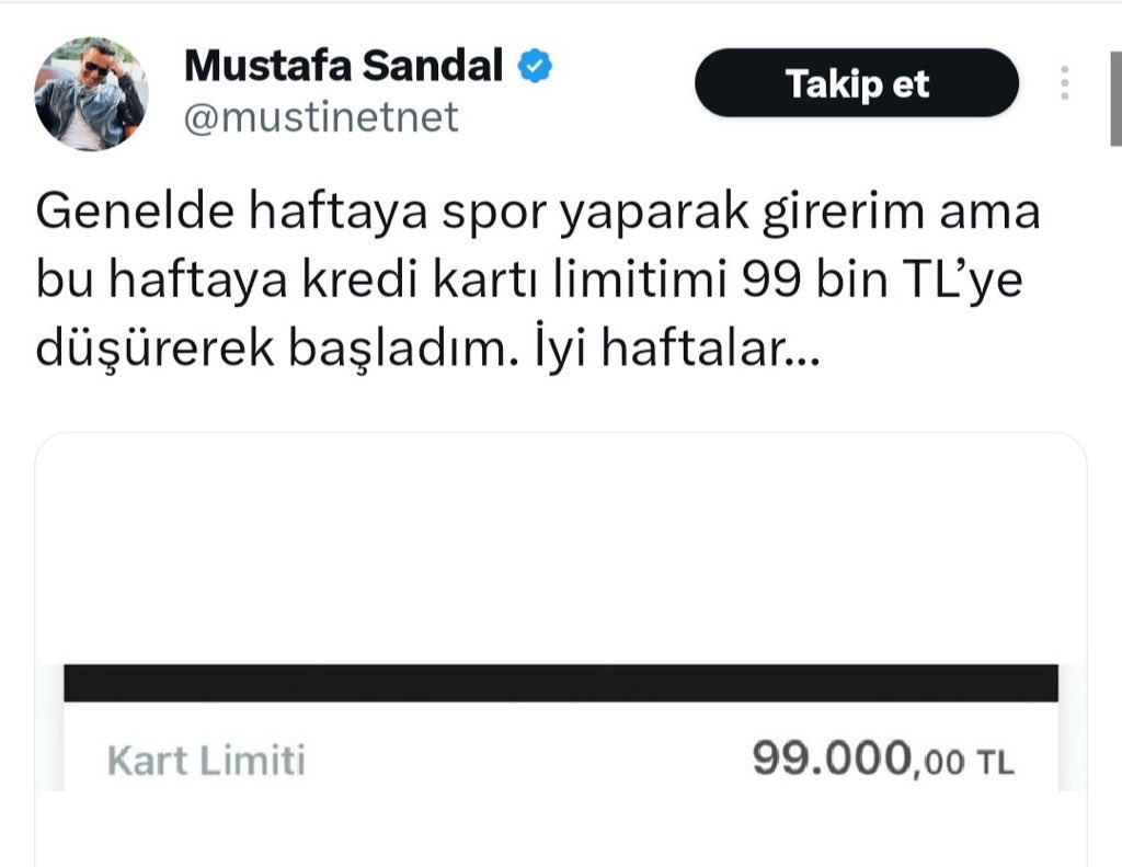 Bu ülkede birileri Savunma Sanayisine 750 tl vermemek için Kredi kartı limitini 99 bin yaptı.

Unutmadık!

Yarın bir savaş çıksa “niye yeterli uçağımız yok” diye ilk bunlar ağlayacak.