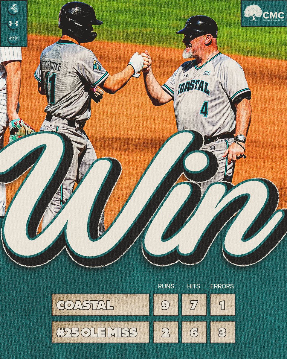 Coastal Carolina Baseball tweet media