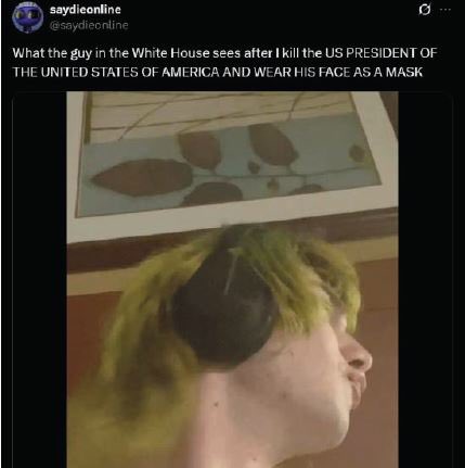 🚨🚨Transgender activist INDICTED in Washington State for threatening to kiII President Trump

Phillip Wharton, a man pretending to be a woman who goes by the name Sadie and uses the “Mx” honorific now faces up to 10 years in prison.

Transgender violence is an epidemic.