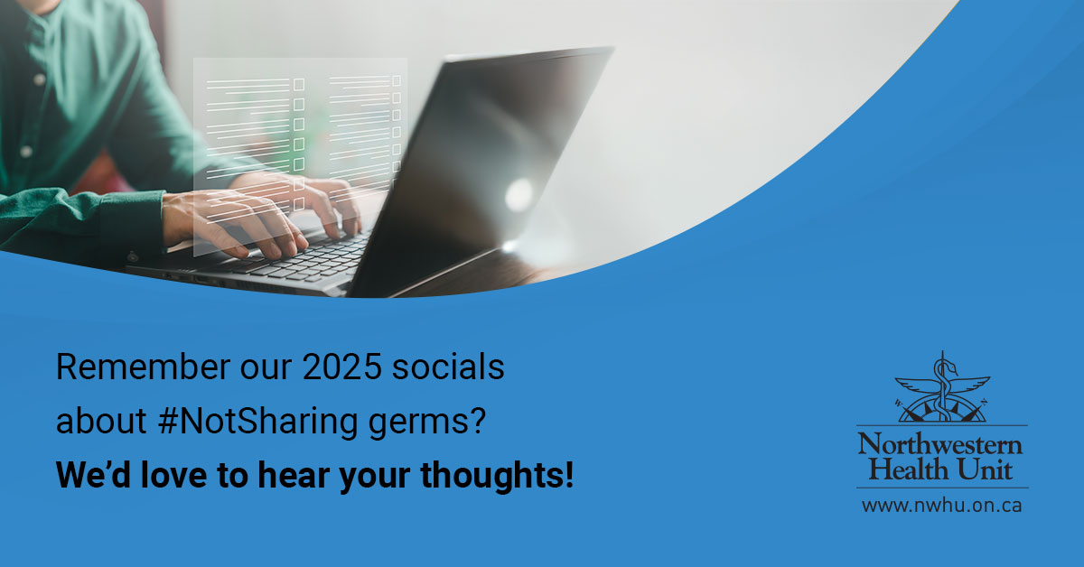 TheNWHU's tweet image. Help us improve our infection prevention messaging! 

If you saw our 2025 social posts about #NotSharing germs — we’d love your feedback. 

It’s just a few short questions. 

👉 Share your thoughts here: ow.ly/KzOA50Ym2Y1
