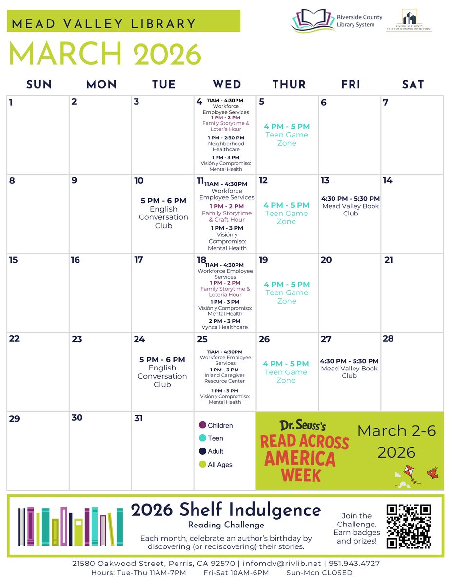 Mead Valley Library tweet media