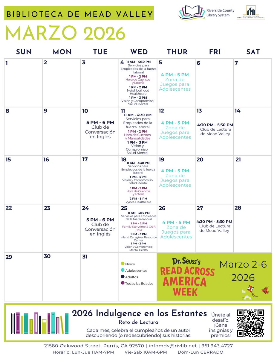 Mead Valley Library tweet media