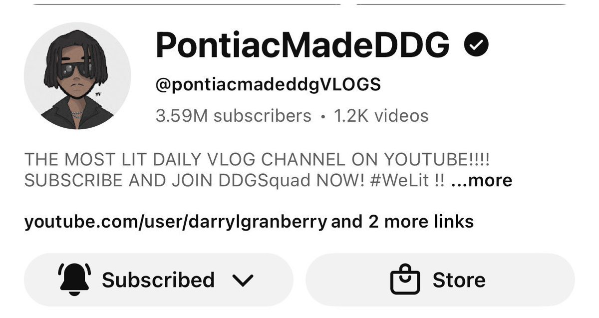 ddgnewspage's tweet photo. 🚨New DDG vlogs coming soon!

Subscribe and turn on notifications↙️
https://t.co/KdqrNPaRM4 https://t.co/BHvBcCmCim