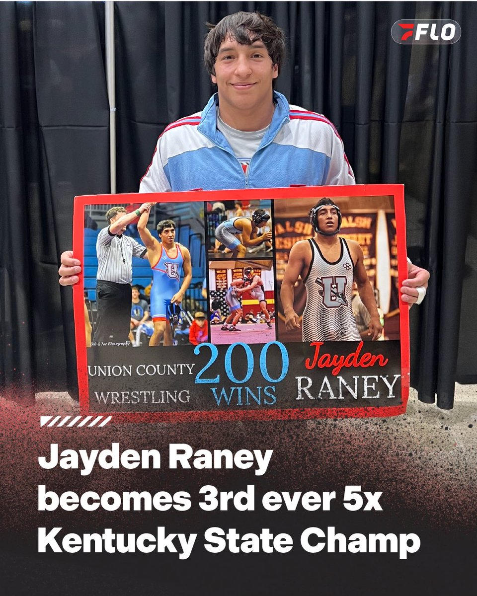 Oklahoma State commits Jordyn and Jayden Raney made history becoming the second and third wrestlers to win 5 Kentucky state titles. Jordyn is the only ever 6x Kentucky state champ. Both were U17 Greco World champs during that time, and both were incredibly dominant. 

Jordyn