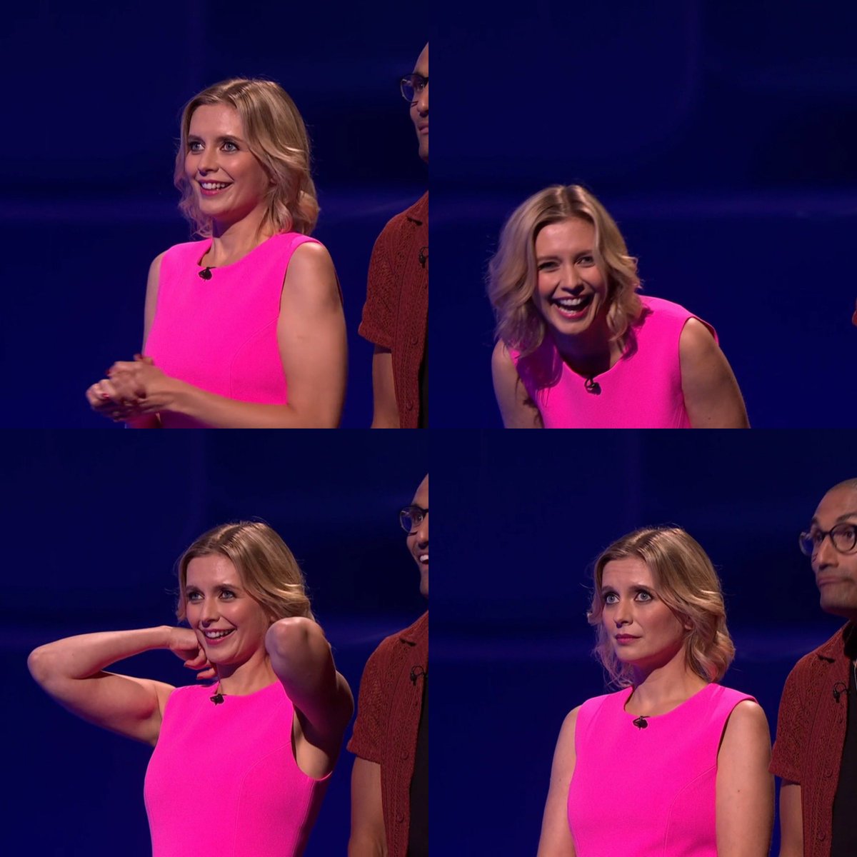 Rachel Riley Fan Site Rachel on #CelebrityLingo on Wednesday. 🩷 Here she is during the Final ...