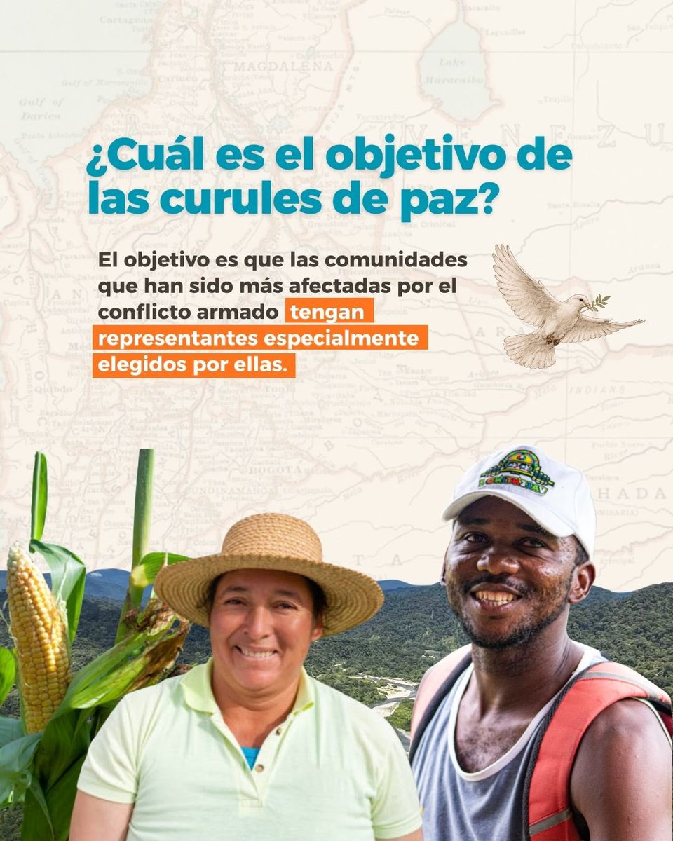MisionONUCol's tweet photo. Las Circunscripciones Transitorias Especiales de Paz #CITREP son un mecanismo de reparación colectiva para los territorios más afectados por el conflicto armado, creado por #AcuerdoDePaz de 2016. ¿Sabes cómo funciona? @CarterCenter @moecolombia @Registraduria @CdR_ https://t.co/5G7FwPxuF8