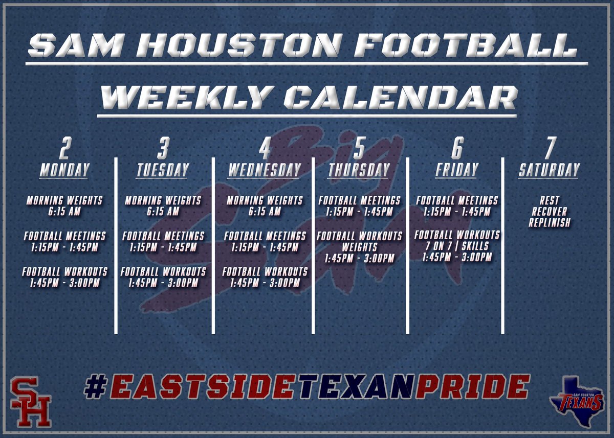 Sam Houston Texans Football tweet media