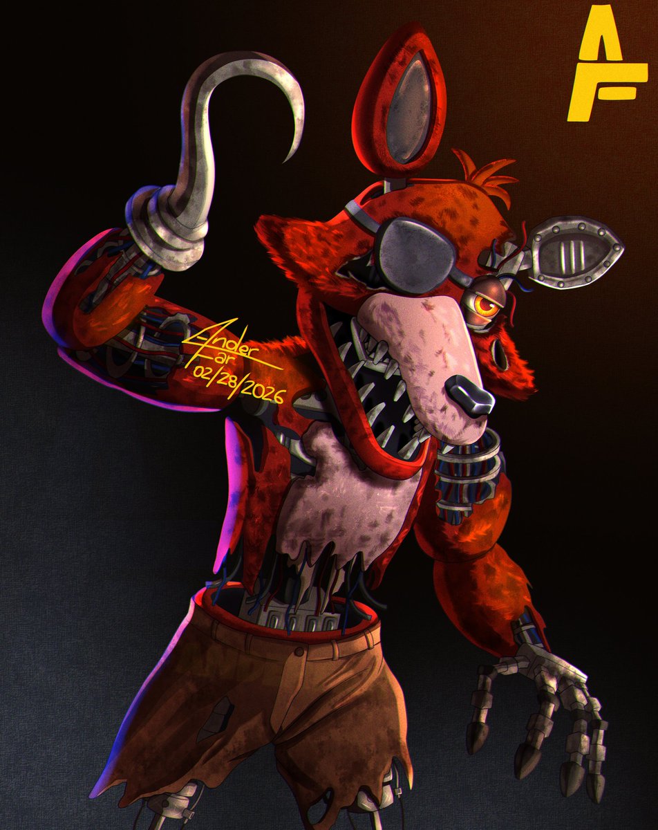 Withered Foxy 🦊
#FNAF #FNAF2Movie #Fnaf2 #witheredfoxy #fanart