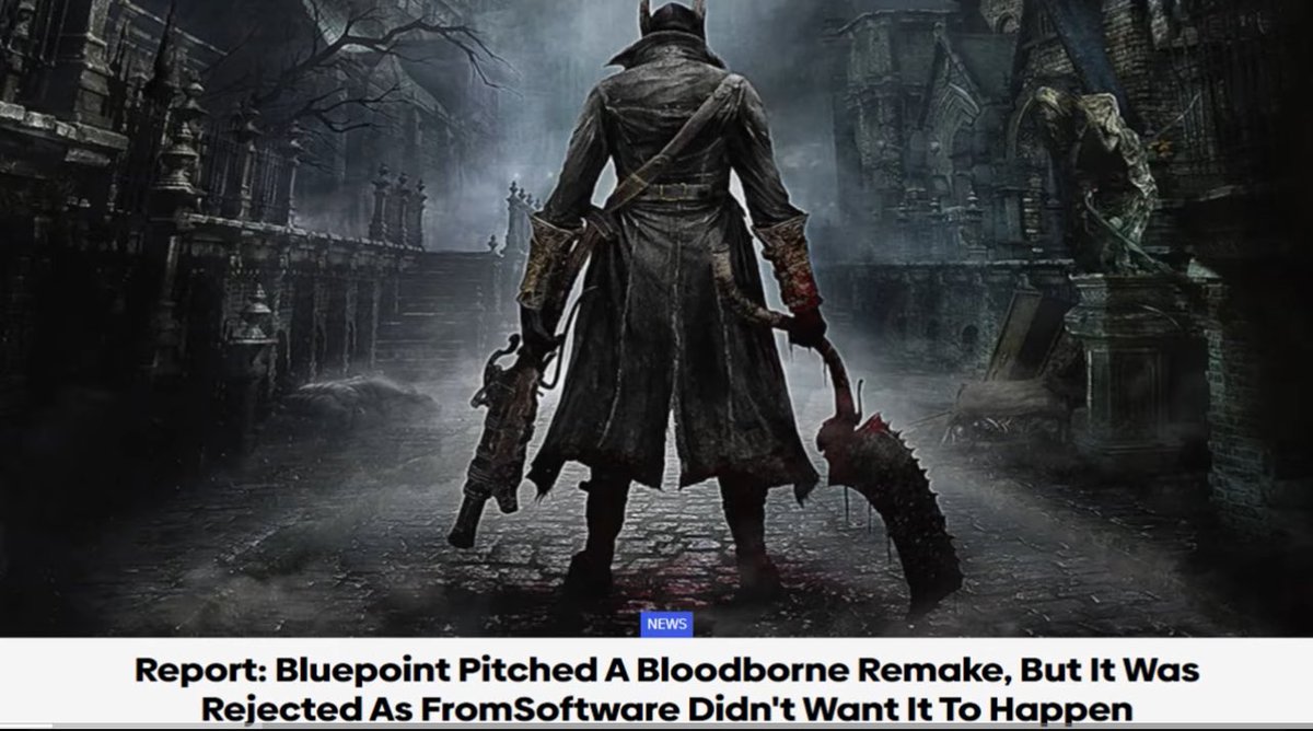 Gheri_2's tweet image. Fromsoft is the reason we don’t have a Bloodborne remake…

Not Sony???!!!