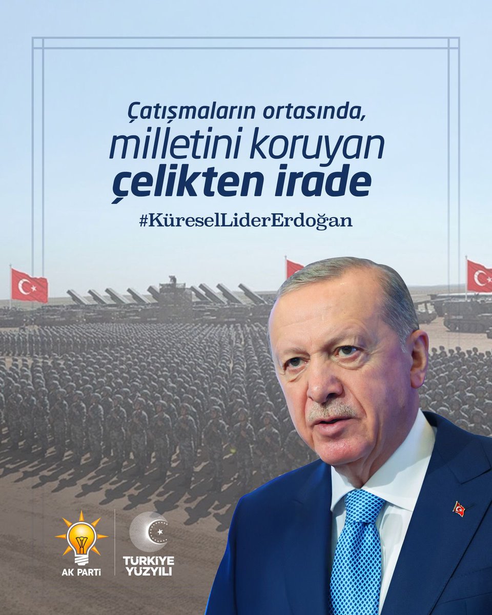 Devletimiz güçlü, liderimiz kararlı, milletimiz güvende…

#KüreselLiderErdoğan
