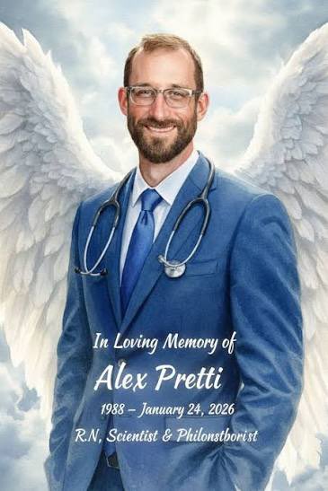Happy Heavenly Birthday Alex Pretti‼️🕊️😞💙

He would have been 38 today…..