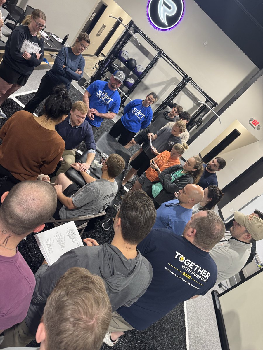phxopt's tweet photo. Day 3, assisting in the training of 30 clinicians with @SamFischerDPT for the American Academy of Manipulative Therapy and Dry Needling Institute to use advanced dry needling techniques. This is NOT a “trigger-point dry needling course!” @DrDunning @PatrickGorby @PaulBliton https://t.co/9SxSwONTcU