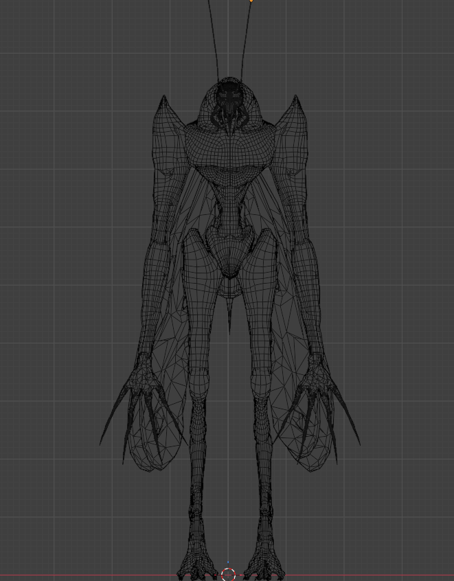 arkierelly1's tweet photo. @PillarChase_2 here is a few wireframes of some of these guys, some of these are on the higher side because of the type of game i was working on, but I can do low poly aswell like in the second image https://t.co/twXrs28wL7