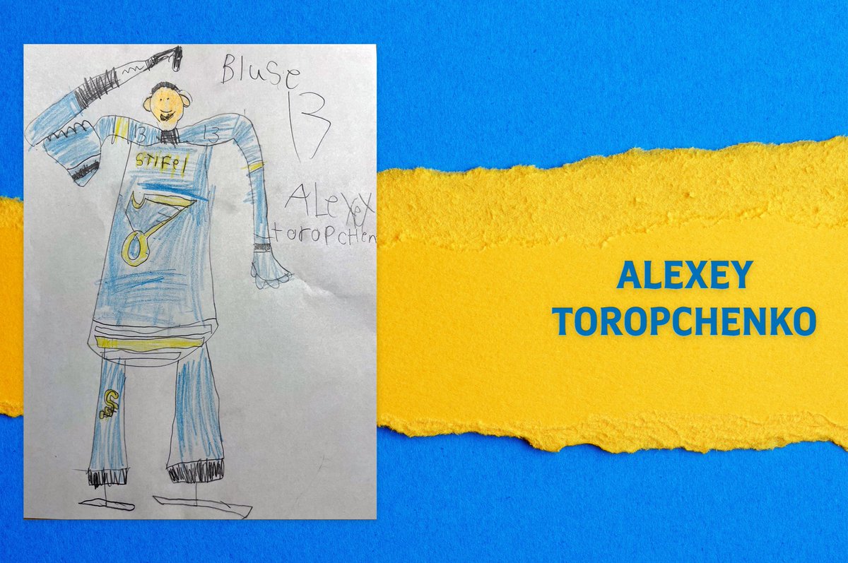 StLouisBlues's tweet photo. We had kids draw our players... and the results are a 10/10 😂 #stlblues https://t.co/xwrTGmYEyB