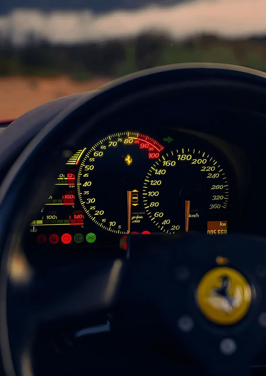 metroTM33's tweet photo. #Ferrari F50 Speedometer https://t.co/wZRjwzngTq
