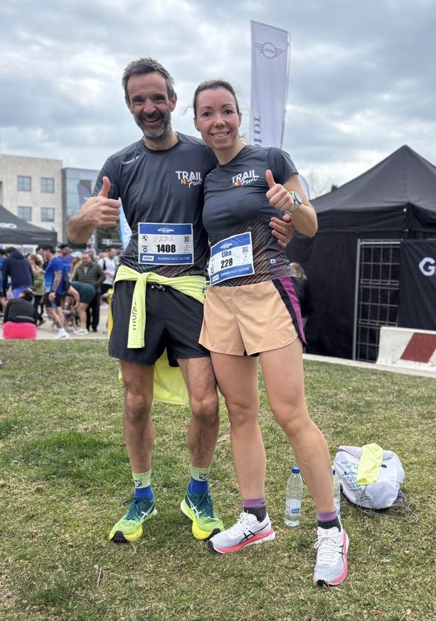 RicardRiba_and's tweet image. Cursa de #10k a #Cambrils i aquesta vegada fent de llebre a la meva dona🏃‍♂️ Esforç i empenta. Ajuda mental i objectiu aconseguit. Bona organització i molt bon ambient a la #mitjacambrils amb rècord de participants (3000). L’arròs negre post carrera a Cambrils…tot un clàssic👌