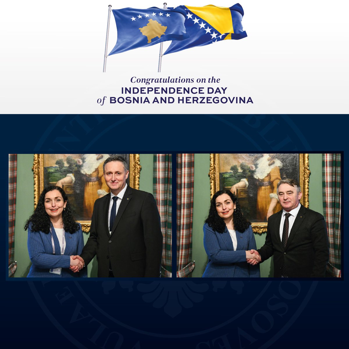 Vjosa Osmani tweet media