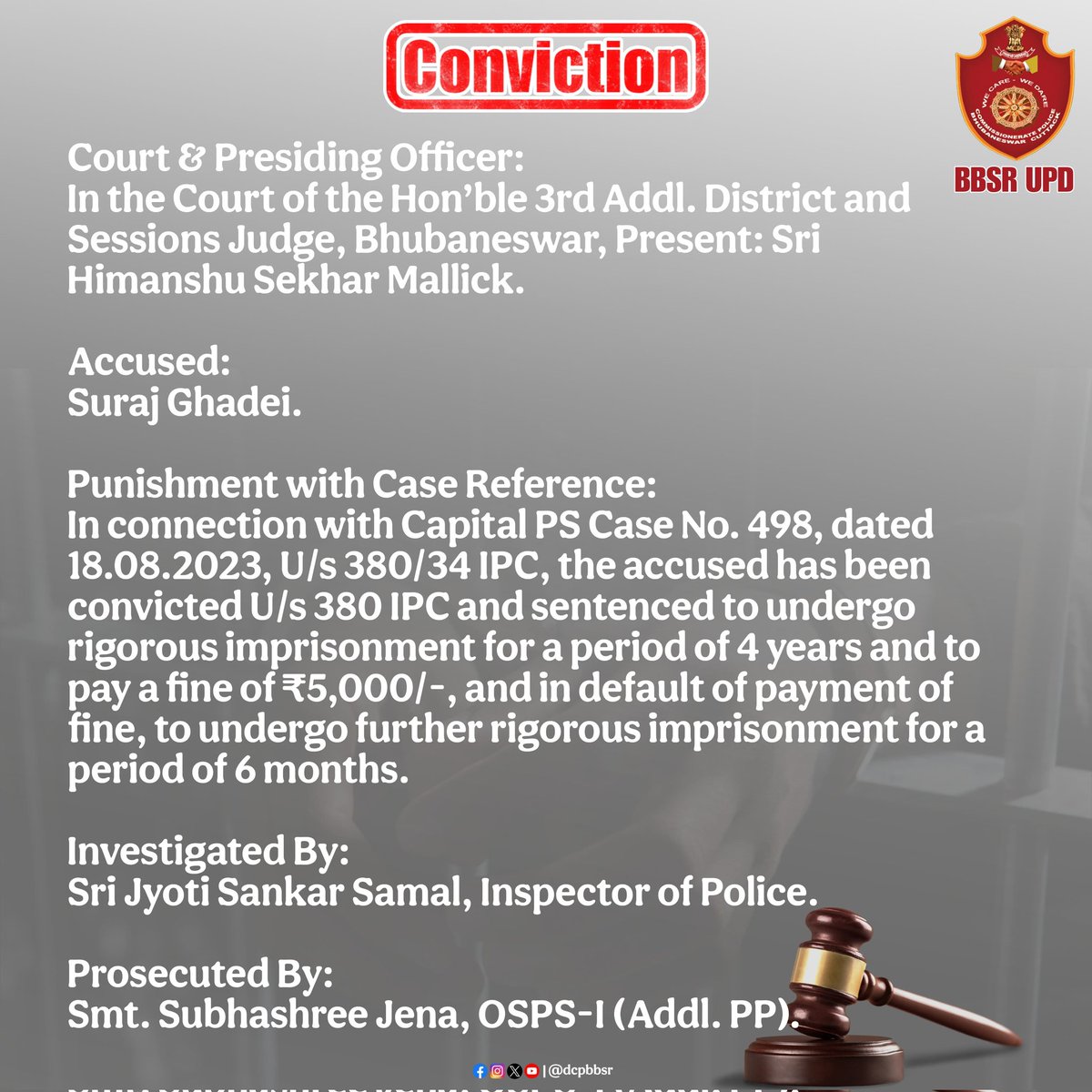 dcpbbsr's tweet image. #Conviction 
#SuccessStories 
#WeCareWeDare