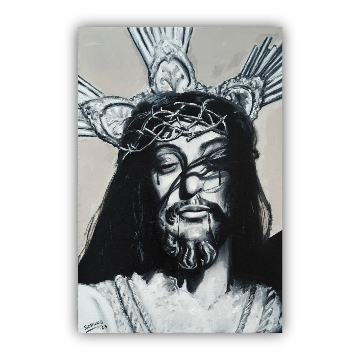 "El Greñúo de Cádiz"
Óleo sobre tabla
<a href="/NazarenodeCadiz/">Nazareno de Santa María</a> 

📸Fotografía original: <a href="/pabloramirez_p/">pablo</a>