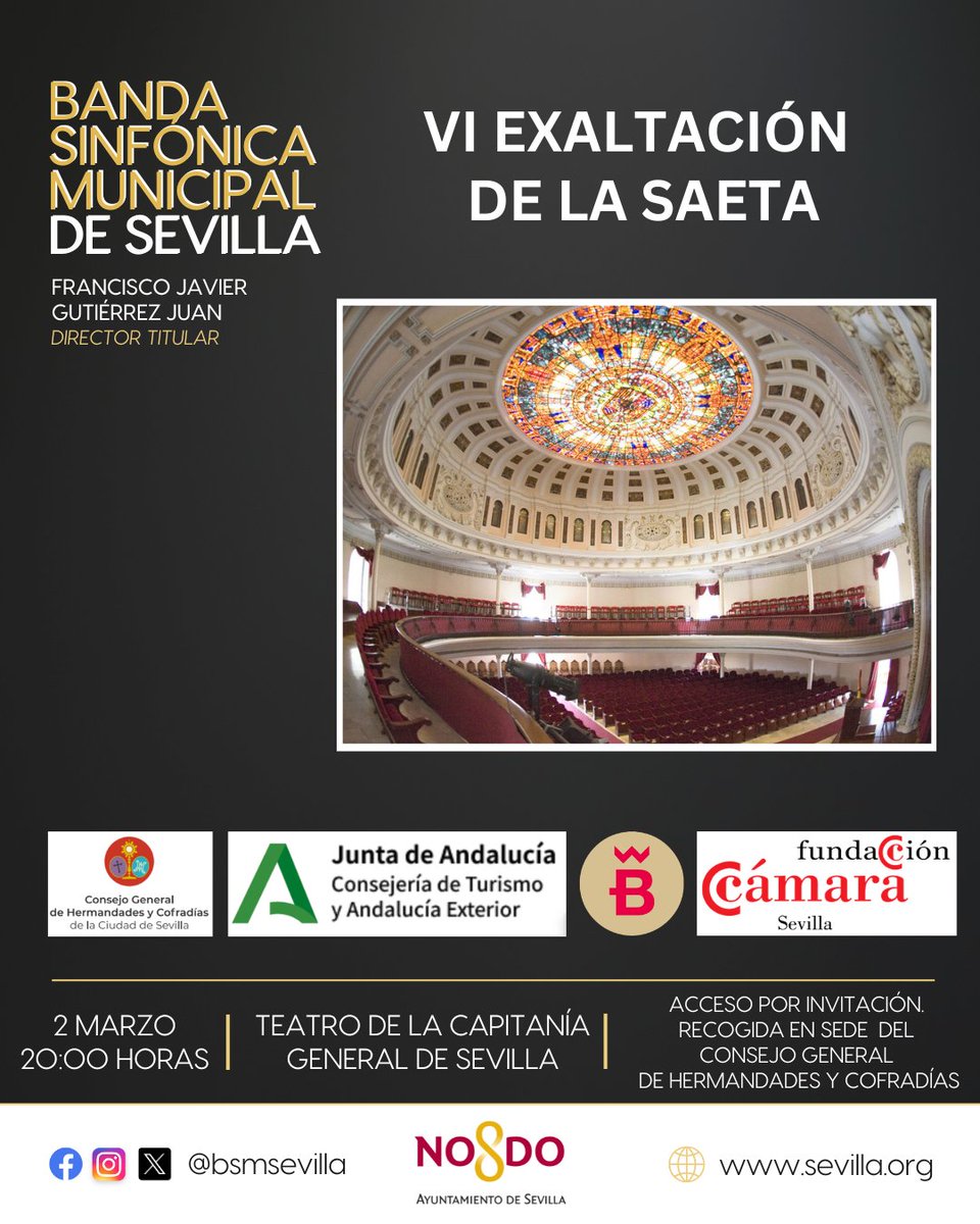 Banda Sinfónica Municipal de Sevilla tweet media