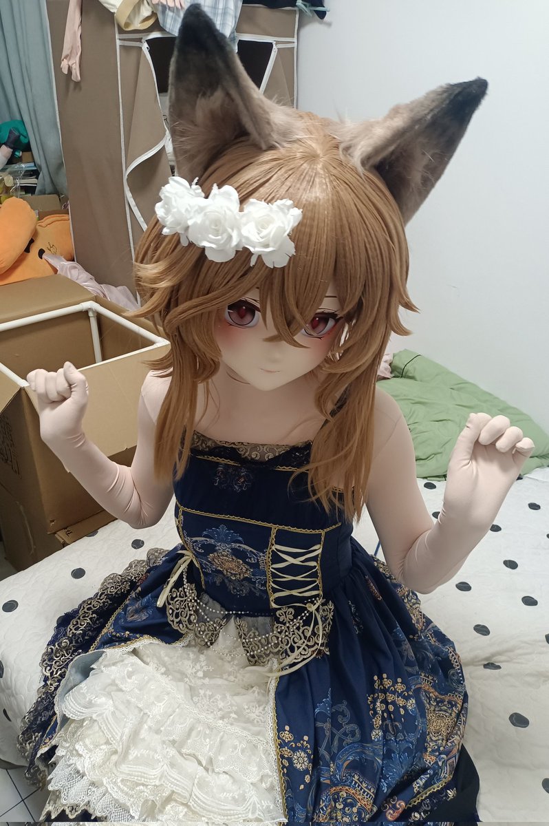 xueya_selfyard's tweet photo. 小猫又能有什么坏心思呢
#kigurumi #着ぐるみ https://t.co/s4z0X7idM6
