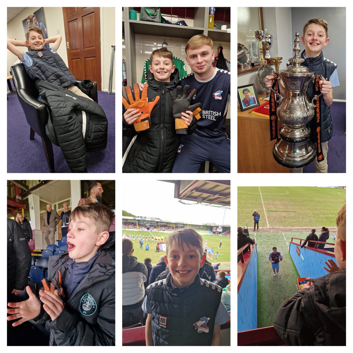 HightonRachel's tweet photo. Thank you to everyone @SUFCOfficial @MichelleHarnes1 for making Kobi's birthday director for the  day experience a day he will never ever  forget. In true Kobi style he sang his heart out in the directors box. The passion Kobi has for  the club was right there to be seen by all https://t.co/JlQh87soum