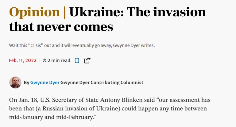 warathomeseries's tweet photo. @BohuslavskaKate @rogerboyes Gwynne Dyer is/was another oracle of knowledge lol https://t.co/kLyaztXf3A