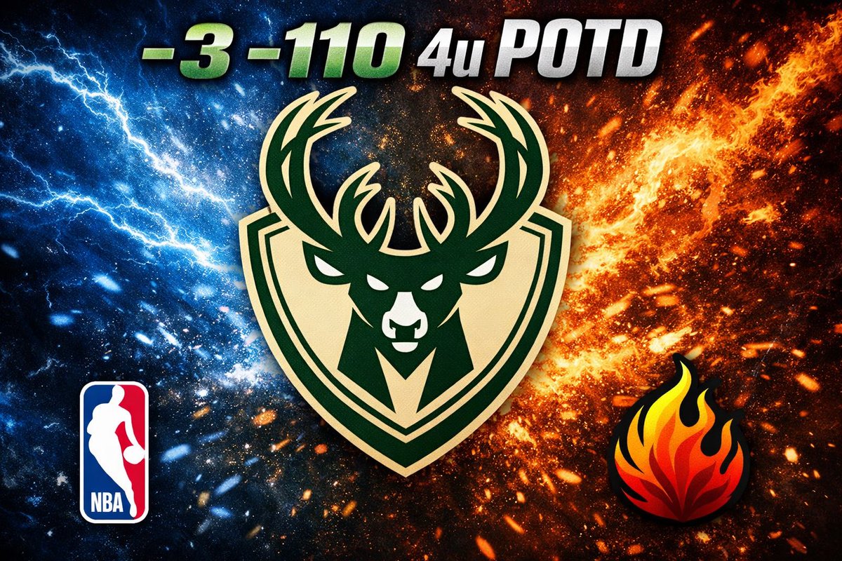 STfirepickz's tweet photo. Bucks -3 POTD
Bucks are 3-0 HTH vs Bulls this season.
Also 8-2 last 10 outright.
Two teams on different flights to the end of the season.
Give us Bucks ๐ฐ
#Milwaukee #NBABetting #SportsBetting #GamblingTwitter #SpreadPicks #POTD https://t.co/T0hnmoD0A7