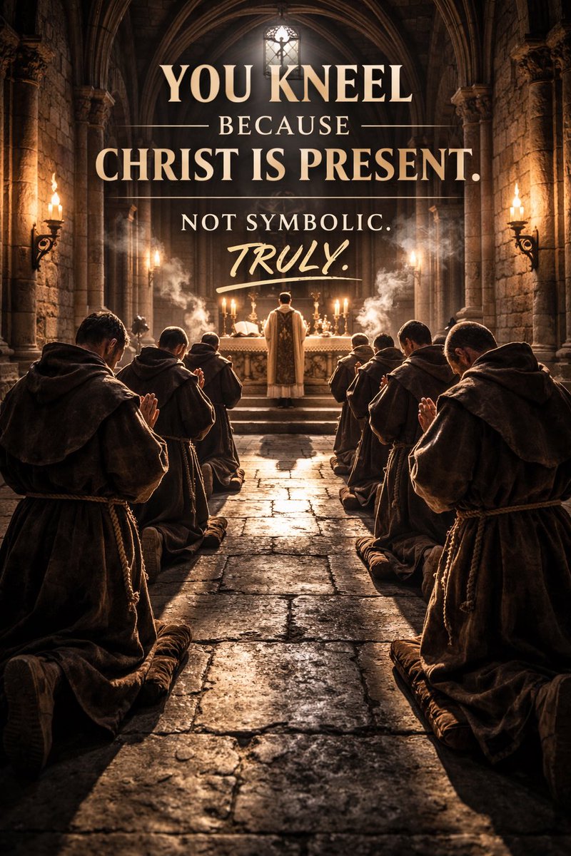 CatholicMas's tweet photo. Do you believe the Eucharist is Christ? #catholic #protestant #christian https://t.co/LPOWEhxhtE