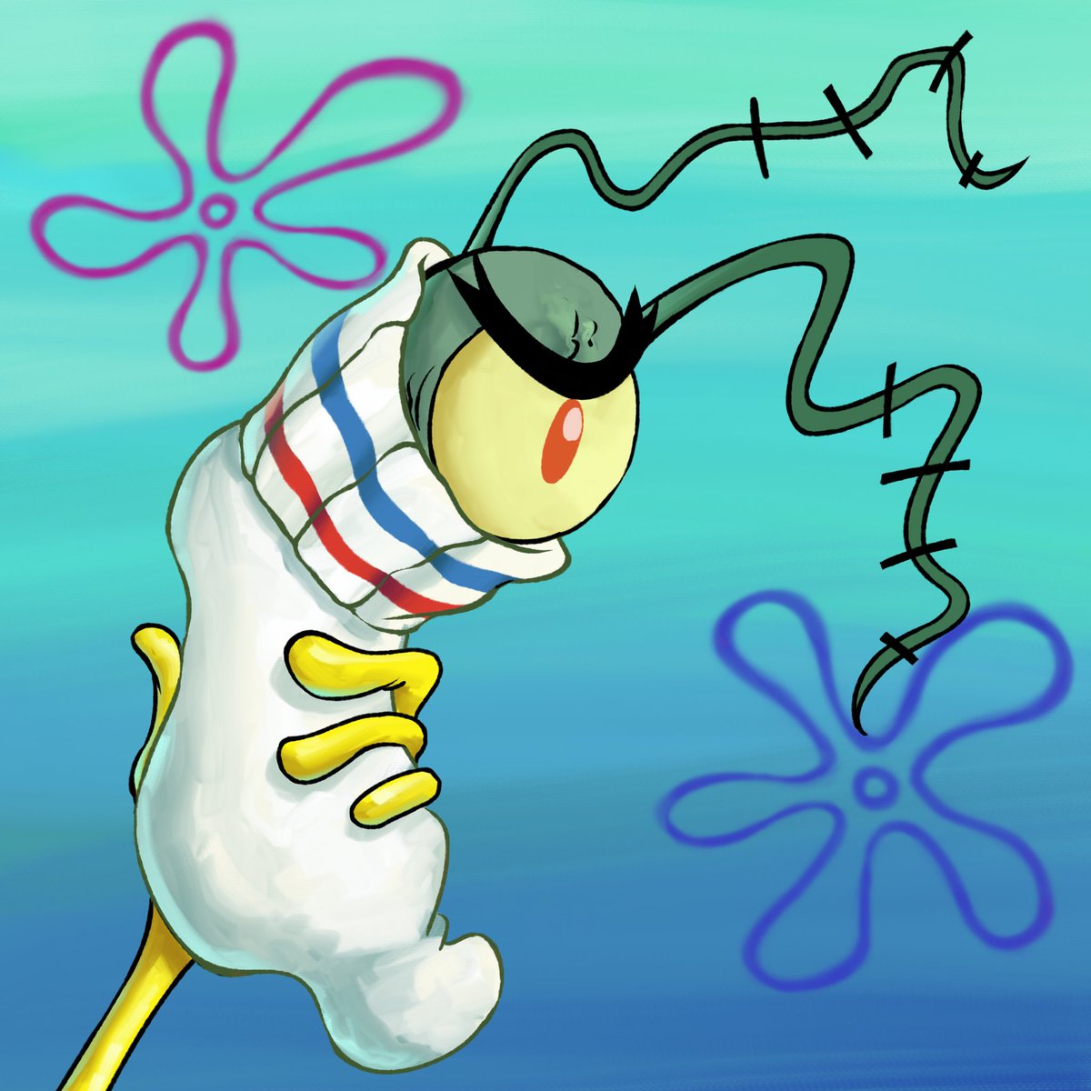 He's in timeout for trying to steal the formula

BTW I'll be less active on most of my socials. Trying to put more focus into upcoming projects. I'll still be active on Patreon (link in bio) + holding an art raffle there tomorrow. Check it out!

#spongebob #digitalart #cartoon