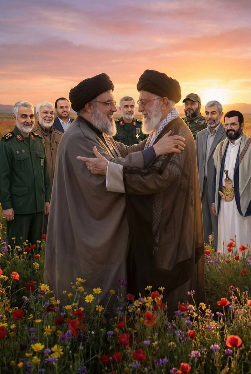 الأمةالتي قادتها شـــ..ــهداء منذ1400سنة
ستكمل مسيرها
#مع_إيران_ضد_العدوان 
#خامنئي