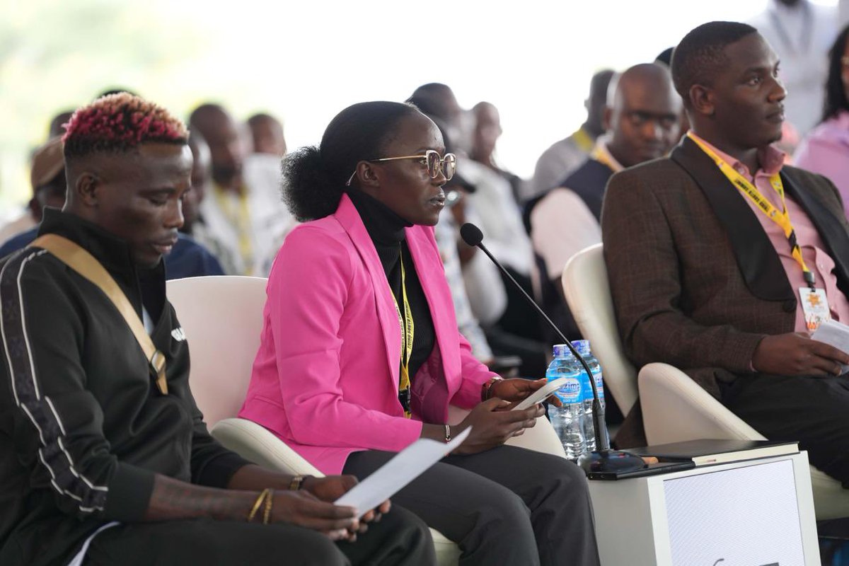 I sincerely thank H.E. <a href="/KagutaMuseveni/">Yoweri K Museveni</a> for his continued commitment towards the youth by creating learning spaces where young people interact directly with leadership. 
These spaces continue to equip us with knowledge on Four Sector plan as a pathway from poverty to wealth.