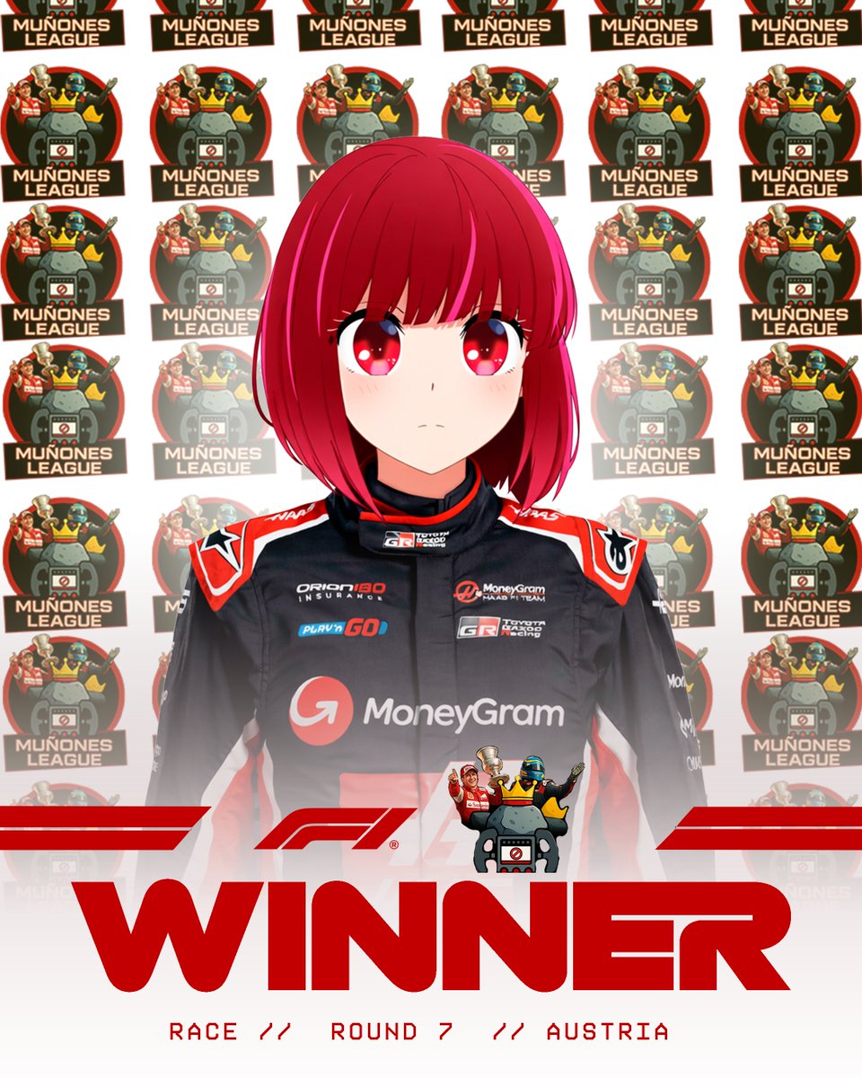 🏆 𝐕𝐈𝐂𝐓𝐎𝐑𝐈𝐀

<a href="/DDhanel/">Dhxnel</a> gana el Gran Premio de Austria en su debut en Muñones League!!

#GPAustriaML 🇦🇹  #MLT5  #F1