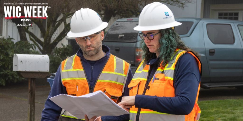 It’s Women in Construction Week and we’re recognizing all the tradeswomen who build and maintain water infrastructure across the region. Thank you for playing a vital role in shaping our water systems and making water flow! #WomenInConstructionWeek #WICWeek