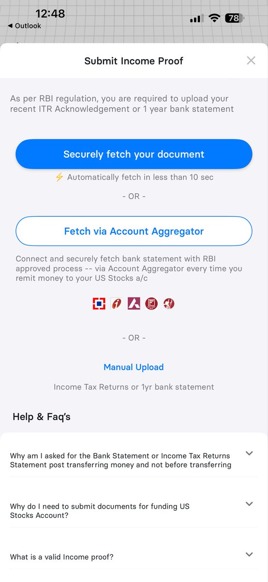 sumeet_2's tweet photo. @INDmoneyApp in your app, the blue button isn’t clickable, and please don’t monetize transaction histories of people by forceful consent methods.
My transactions are on hold and I need this immediately fixed. https://t.co/nlu2QZL3T7