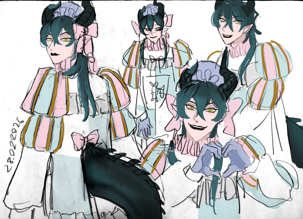 rikameownyav's tweet photo. Malleus sketches https://t.co/9T3WwqZHKl