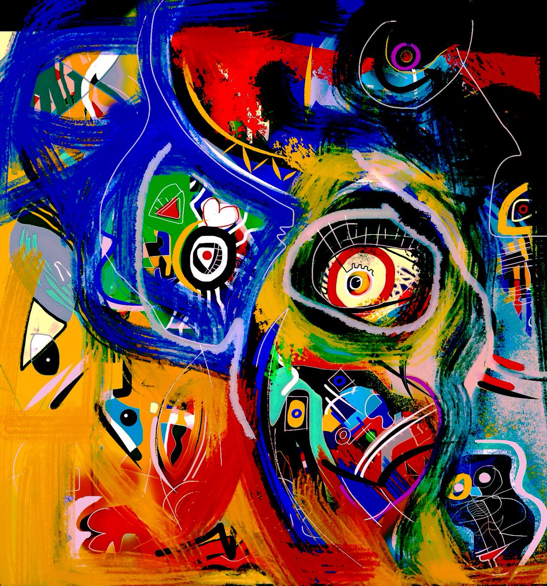 #digital #arteitalianacontemporanea #artist #artwork #media #carlobusetti #loredanatrestin