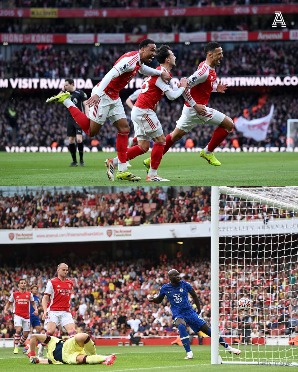 Arsenal's last 11 matches against Chelsea:

✅ Chelsea 2-4 Arsenal, 20 April 2022
✅ Chelsea 0-1 Arsenal, 6 November 2022
✅ Arsenal 3-1 Chelsea, 2 May 2023
🤝 Chelsea 2-2 Arsenal, 21 October 2023
✅ Arsenal 5-0 Chelsea, 23 April 2024
🤝 Chelsea 1-1 Arsenal, 10 November 2024
✅