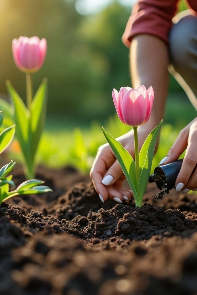 I just visualized this picture and asked myself…
What are we planting?
Seeds of hope to flourish beautifully. 🌷
Some things take time.
Tulips are planted in November,
buried in the cold, unseen through winter…
And now I see —
what was once hidden beneath the soil
was quietly
