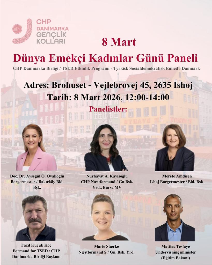 CHP Danimarka Gençlik Kolları tweet media