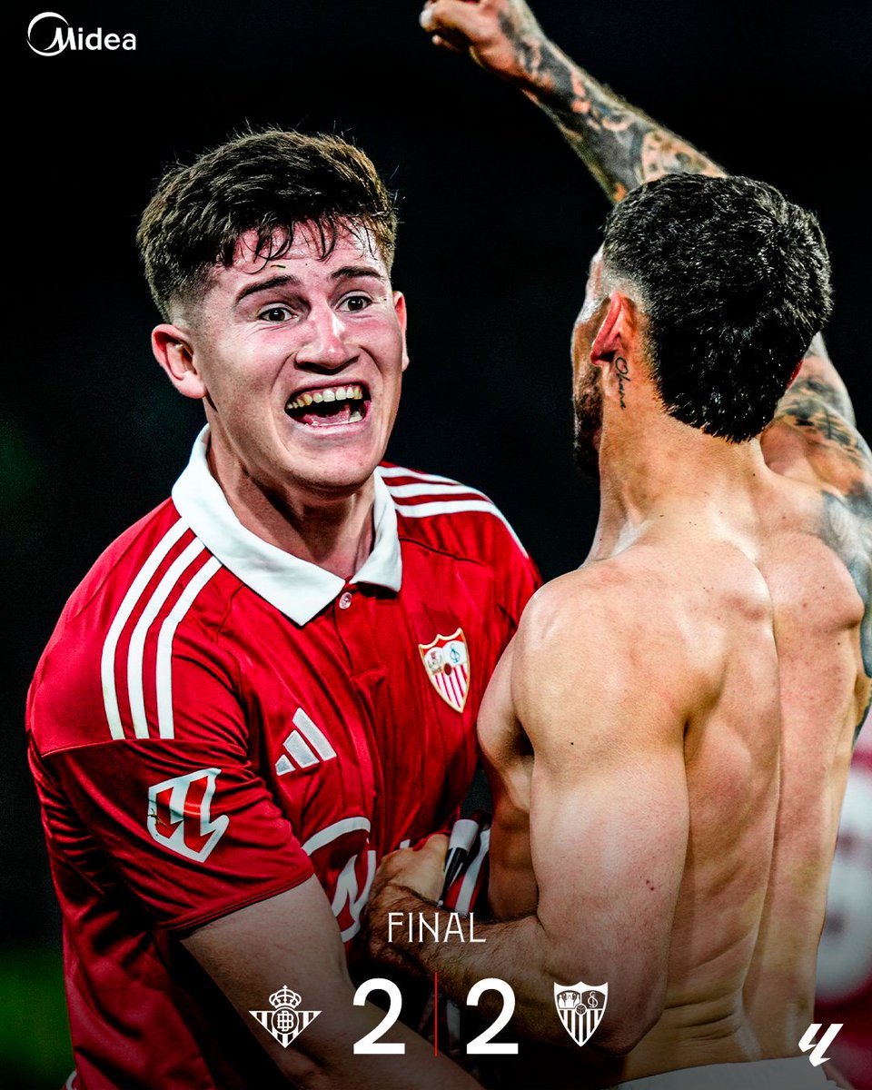 🚨 Final del partido ⏹️

#ElGranDerbi | #WeAreSevilla | #NuncaTeRindas