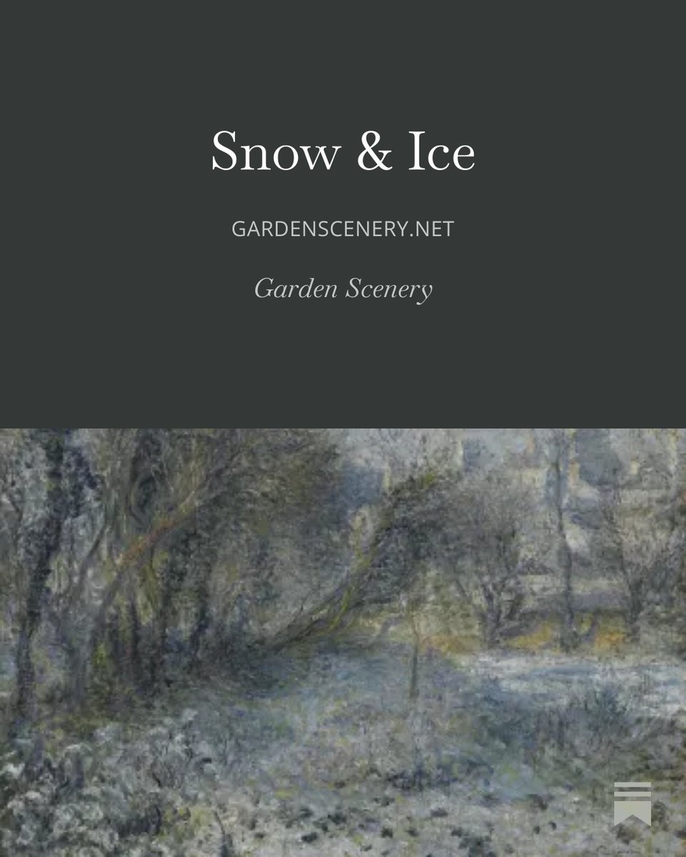 today in Garden Scenery, a story of inclement weather