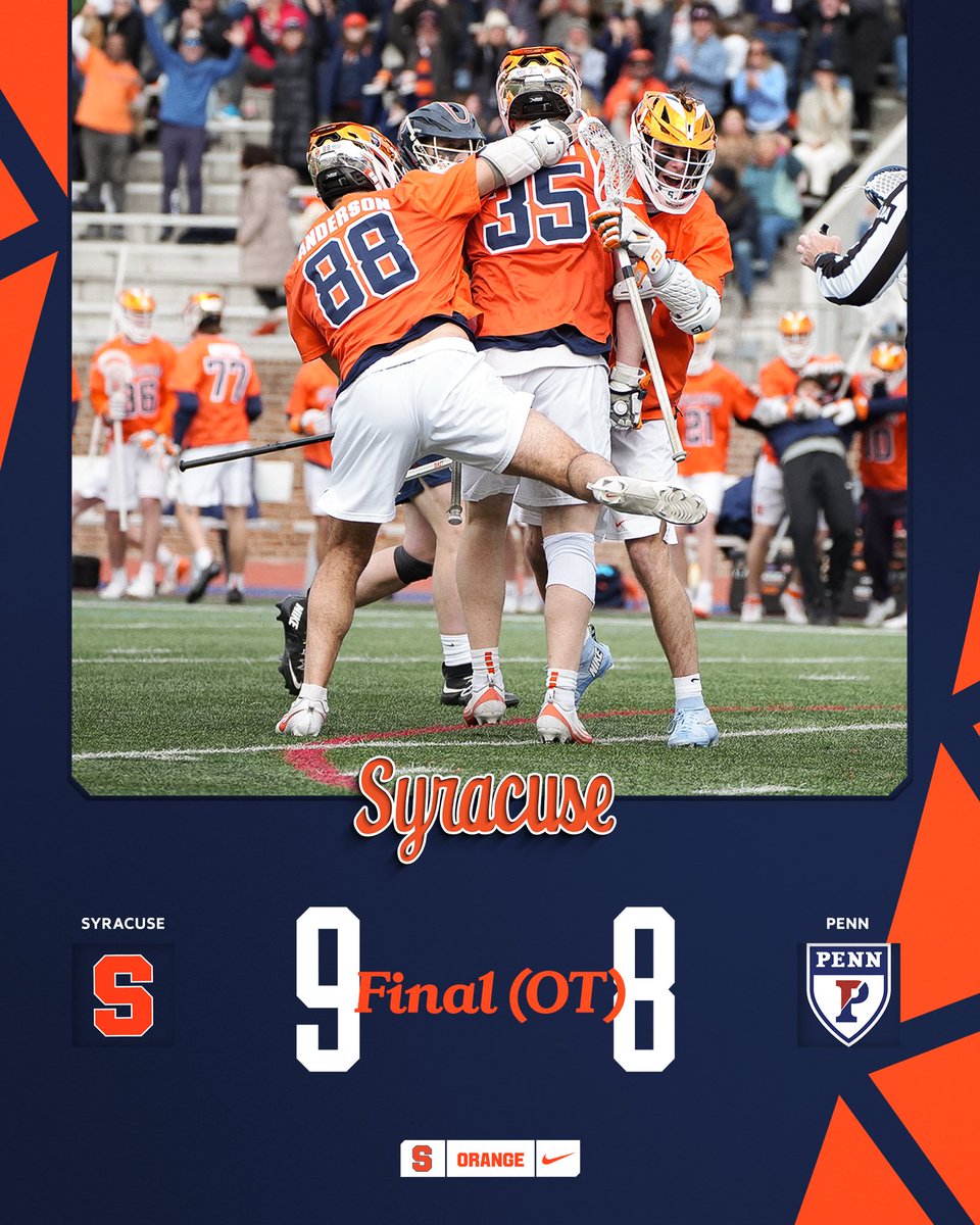 Syracuse Men’s Lacrosse tweet media