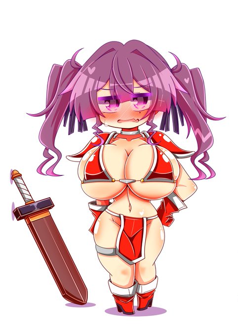 ビキニアーマー花梨先輩 